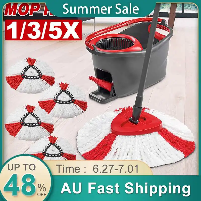 Швабра с насадкой Vileda, комплект из 1/3/5 шт.
Швабра с насадкой Vileda, комплект из 1/3/5 шт.