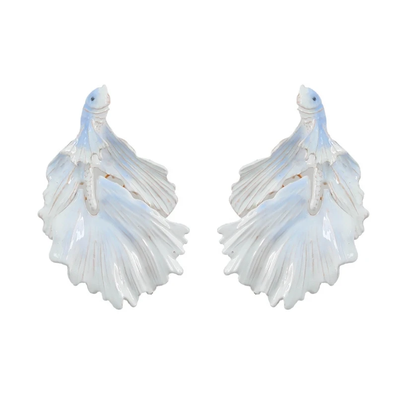 Fish Earrings Stylish and Exotic Earring Exaggerated Fish Earrings for Summer Party Exquisite Jewelry Gift
Fish Earrings Stylish and Exotic Earring Exaggerated Fish Earrings for Summer Party Exquisite Jewelry Gift