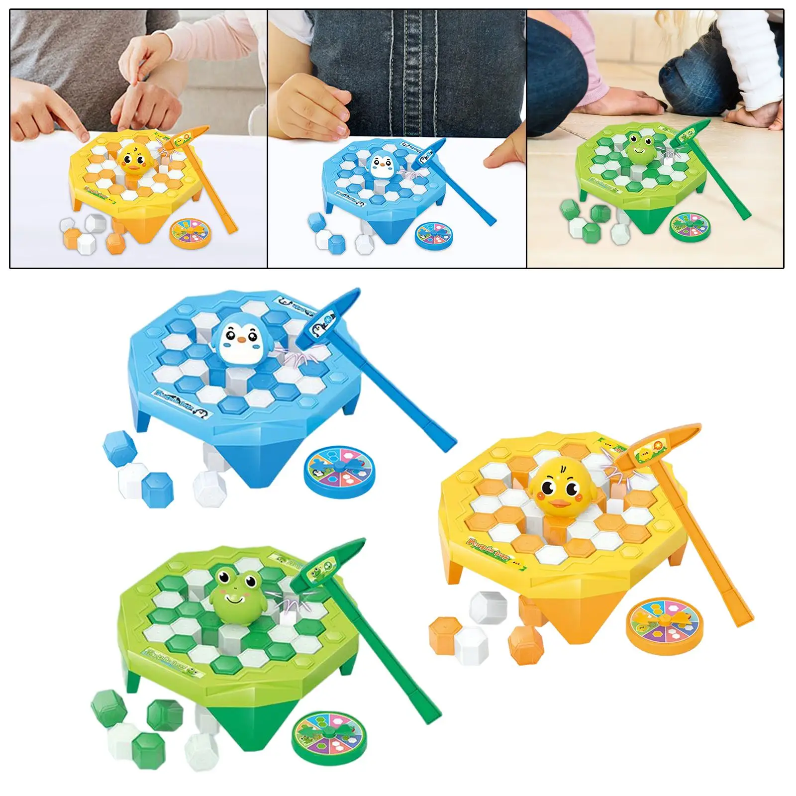 Ice Breaking Kids Toy Motor Skills Exercise Hand Eye Coordination Puzzle Ice Breaker Board Game for Party Children Age 3+
Ice Breaking Kids Toy Motor Skills Exercise Hand Eye Coordination Puzzle Ice Breaker Board Game for Party Children Age 3+
