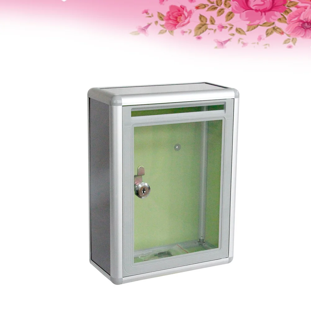 Box Suggestion Lock Wall Mailbox Mount Ballot Locking Mailboxes Mounted Mail Donation Slot Post Key Metal Drop Creative Lockable
Box Suggestion Lock Wall Mailbox Mount Ballot Locking Mailboxes Mounted Mail Donation Slot Post Key Metal Drop Creative Lockable