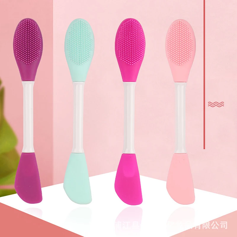 

Multifunction Facial Stirring Brush Soft Silicone Mask Brush Cosmetics Tools Face Clean Brush Easy To Use Face Mask Tools 1 Pc
