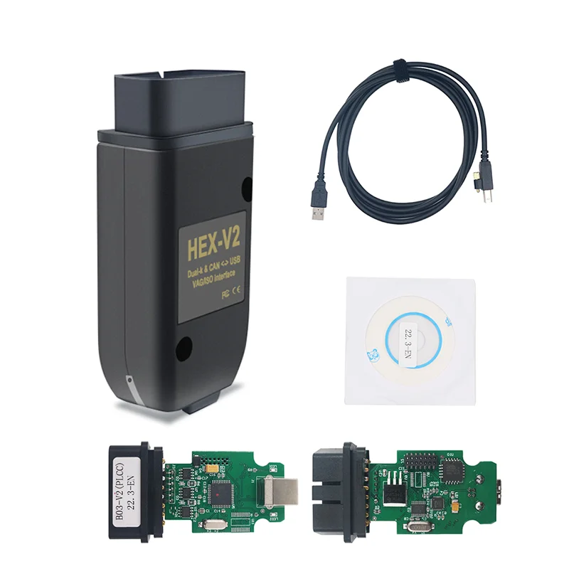 Diagnostic Tool For VW AUDI Skoda Seat Unlimited VINs ATMEGA162 For VAG COM HEX V2 23.3 22.10 OBD2 Scanner USB Interface 22.9
Diagnostic Tool For VW AUDI Skoda Seat Unlimited VINs ATMEGA162 For VAG COM HEX V2 23.3 22.10 OBD2 Scanner USB Interface 22.9