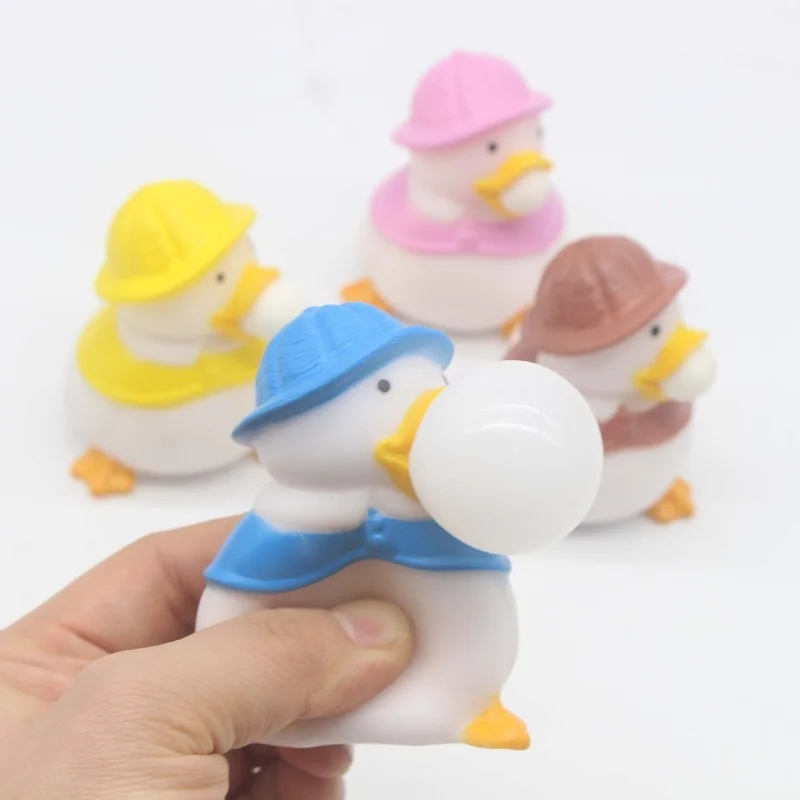 Squeeze Cute Bubble Duck Fidget Stress Reliever Toys Blow Up Balloons Pinch Decompression Squishy Kids Toy Color Random Boy Gift
Squeeze Cute Bubble Duck Fidget Stress Reliever Toys Blow Up Balloons Pinch Decompression Squishy Kids Toy Color Random Boy Gift