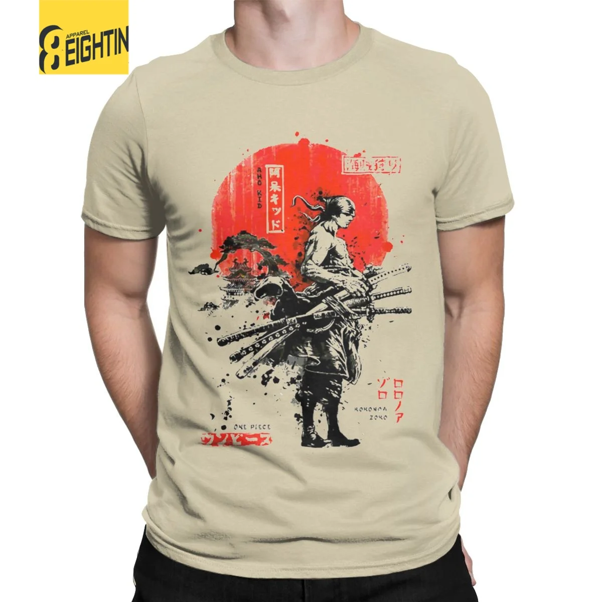 Модная футболка ророноа Зоро для мужчин, футболки с круглым вырезом из 100% хлопка, футболки с коротким рукавом в стиле аниме, женская одежда
Модная футболка ророноа Зоро для мужчин, футболки с круглым вырезом из 100% хлопка, футболки с коротким рукавом в стиле аниме, женская одежда
