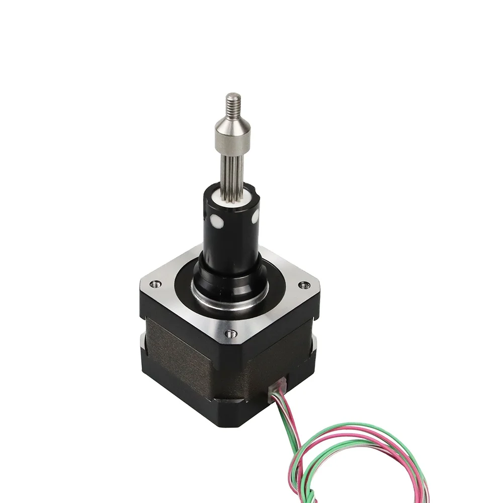 Jkongmotor 2 Phase 5V 0.7A Nema 17 Hybrid Captive Linear Actuator with Threaded Drive Screw Nema 17 Stepper Motor
Jkongmotor 2 Phase 5V 0.7A Nema 17 Hybrid Captive Linear Actuator with Threaded Drive Screw Nema 17 Stepper Motor