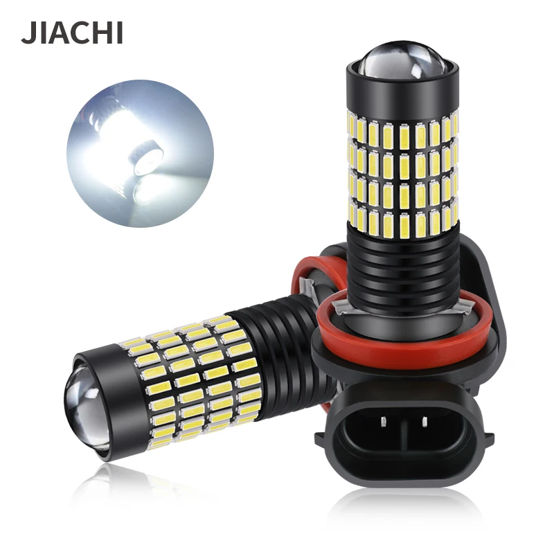 White Color H11 Led Auto Fog Lights Bulb 4014 102 Chips 2550LM with Lens Car Driving Running Lamp
White Color H11 Led Auto Fog Lights Bulb 4014 102 Chips 2550LM with Lens Car Driving Running Lamp