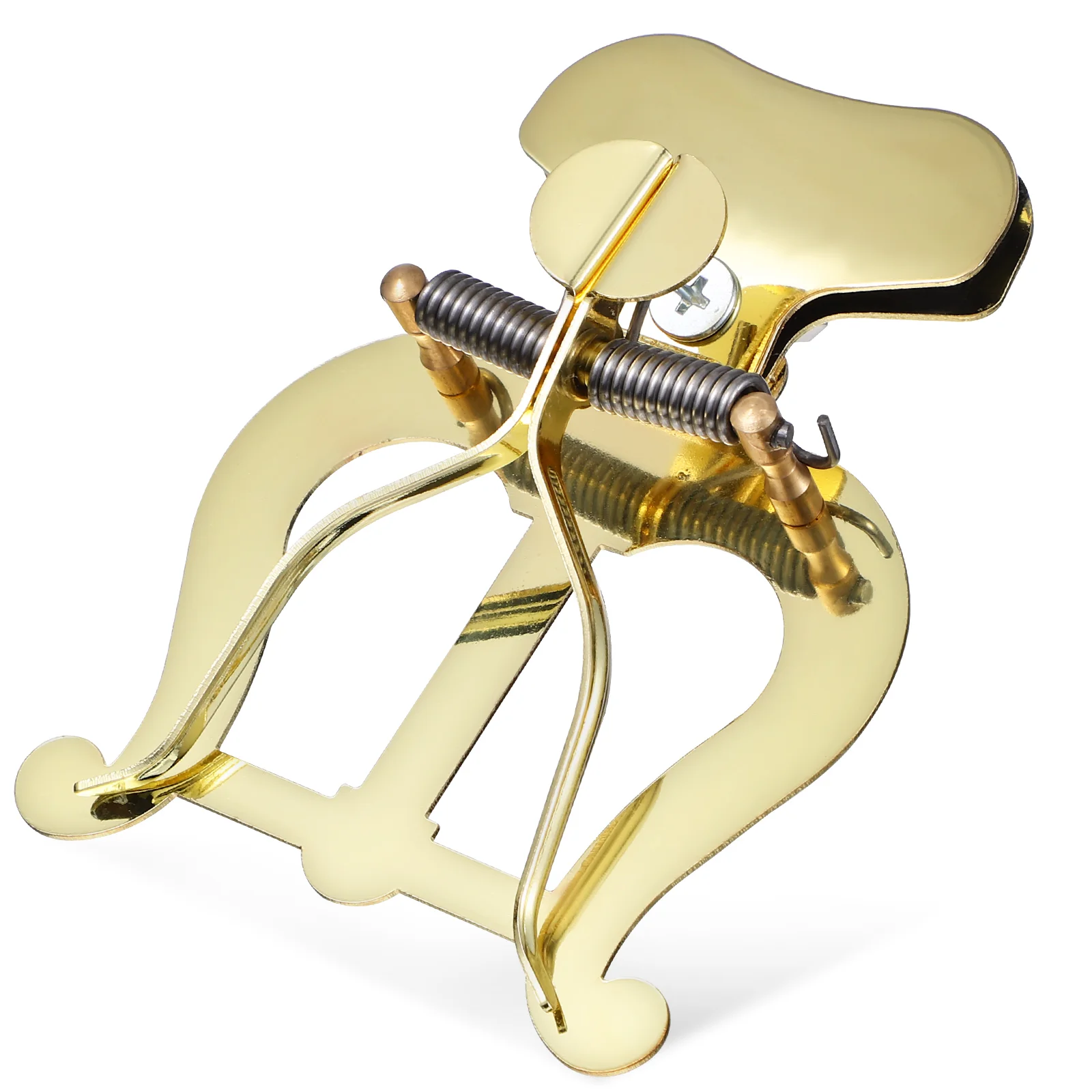 Trumpet Marching Lyre Clamp-On Trumpet Music Clip Trombone Music Lyre Clip Music Book Clip Page Holder Gold Chrome Music Score 
Trumpet Marching Lyre Clamp-On Trumpet Music Clip Trombone Music Lyre Clip Music Book Clip Page Holder Gold Chrome Music Score