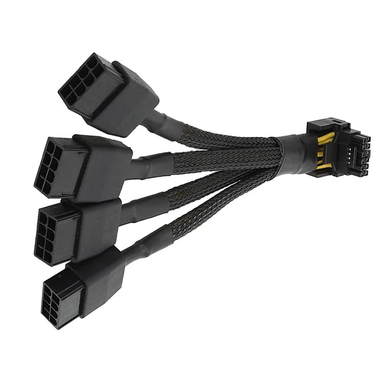 3X For GPU RTX4090 RTX4080 4X8 Pin PCI-E To 16 Pin Graphics Card Power Cable 12VHPWR Connector 90 Degree Elbow Cable
3X For GPU RTX4090 RTX4080 4X8 Pin PCI-E To 16 Pin Graphics Card Power Cable 12VHPWR Connector 90 Degree Elbow Cable