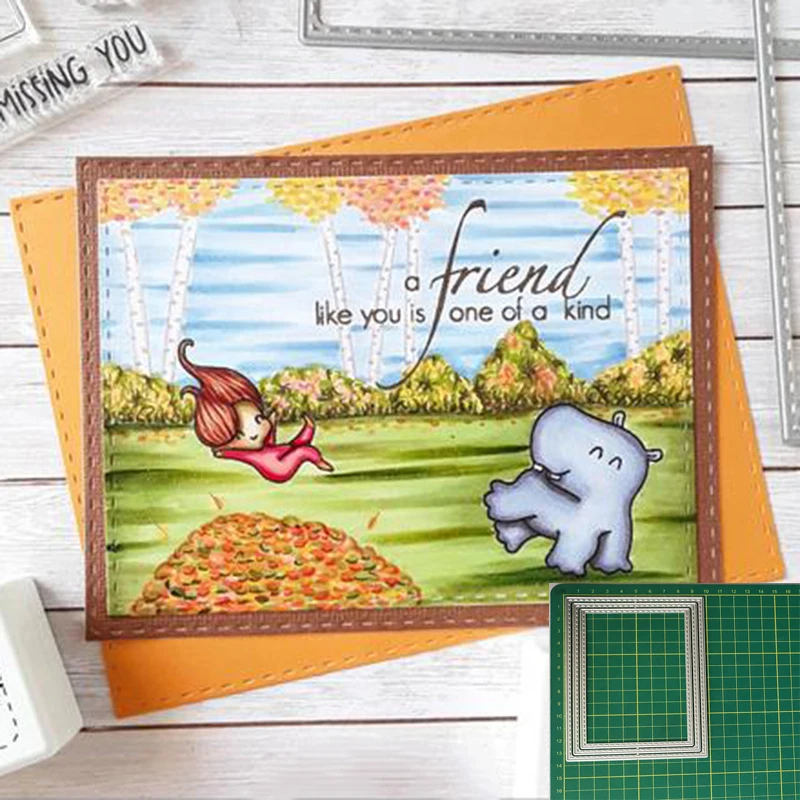 Rectangular background border Metal Cutting Dies Stencils Decoration DIY Photo Scrapbooking Embossing Templates Molds Crafts
Rectangular background border Metal Cutting Dies Stencils Decoration DIY Photo Scrapbooking Embossing Templates Molds Crafts