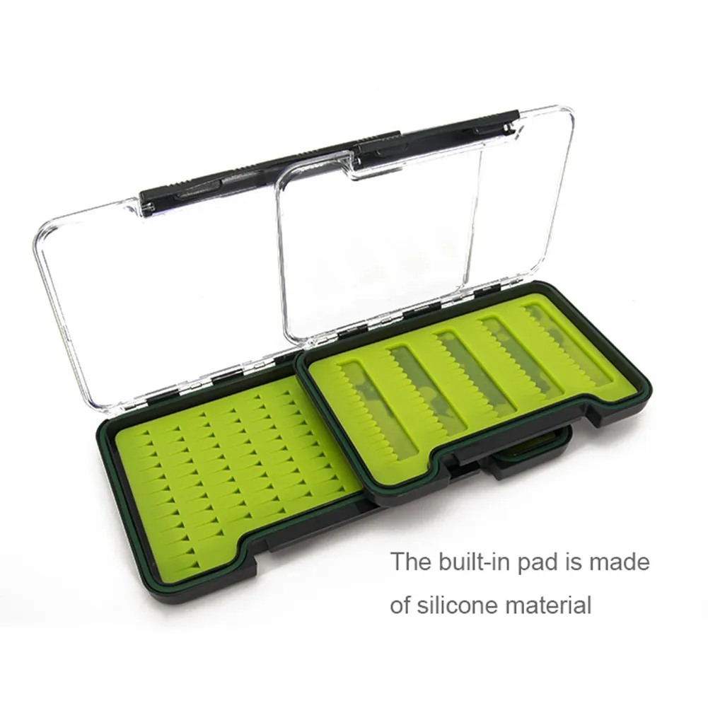 Waterproof Silicone Bionic Fly Box Impact Resistant Wool Hook Box Fishing Accessories
Waterproof Silicone Bionic Fly Box Impact Resistant Wool Hook Box Fishing Accessories