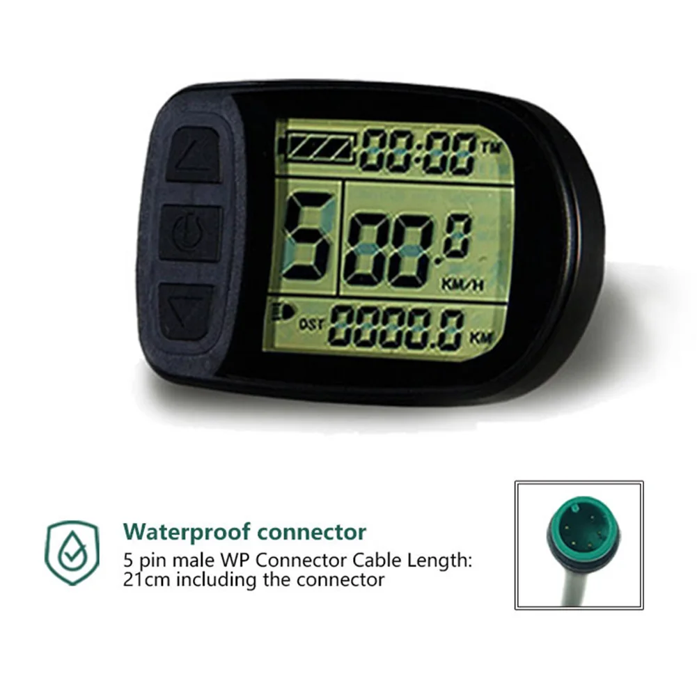 E-Bike Display Display KT-LCD5 Onboard Smart Power Speedometer Vehicle Boosting 24V 36V 48V Computer Brand New
E-Bike Display Display KT-LCD5 Onboard Smart Power Speedometer Vehicle Boosting 24V 36V 48V Computer Brand New