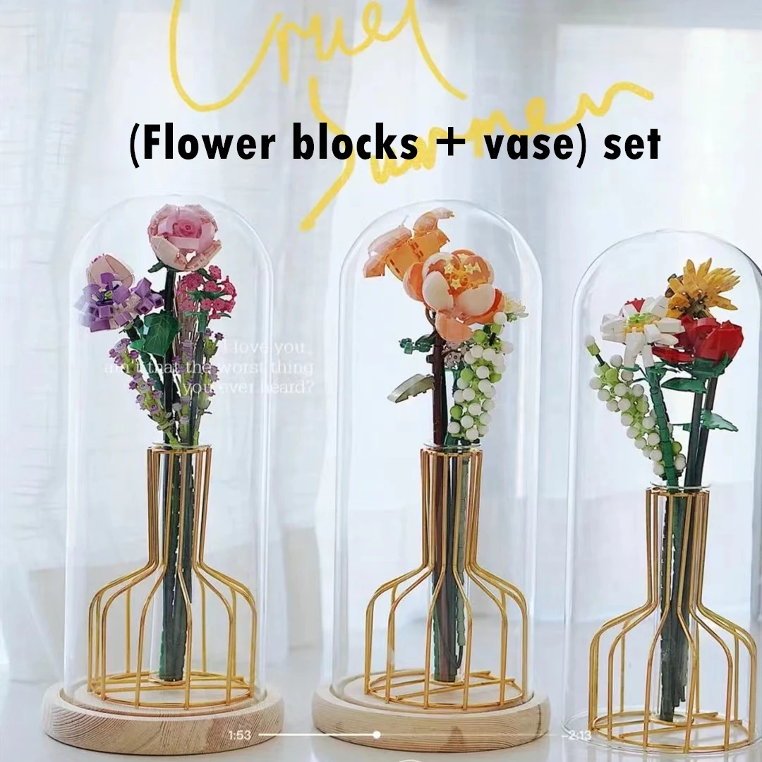LOZ Flowers DIY decoration blocks Home decoration Model Building Blocks toys With Vase Set Assembly Toy Gift for Children Adult
LOZ Flowers DIY decoration blocks Home decoration Model Building Blocks toys With Vase Set Assembly Toy Gift for Children Adult