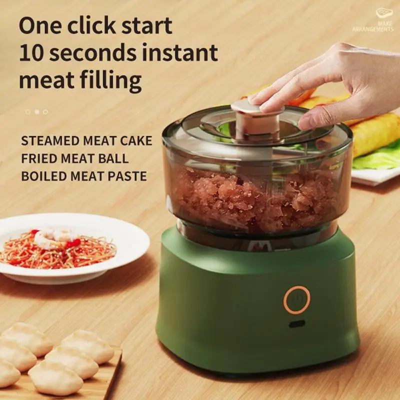 Multifunctional Large Capacity Garlic Grinder Food Chopper 350ml Electric Stainless Steel Vegetable Choppers For Pepper Meat
Multifunctional Large Capacity Garlic Grinder Food Chopper 350ml Electric Stainless Steel Vegetable Choppers For Pepper Meat
