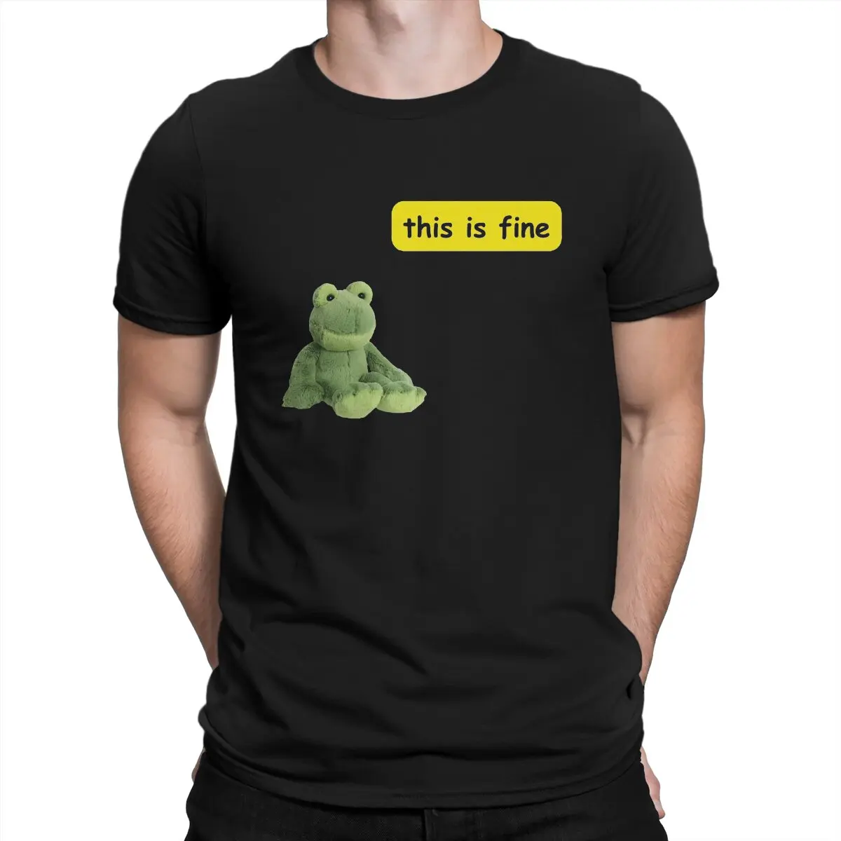 Lovely Men's T Shirt This Is Fine Fun Tees Short Sleeve Round Neck T-Shirts Cotton Gift Idea Clothes
Lovely Men's T Shirt This Is Fine Fun Tees Short Sleeve Round Neck T-Shirts Cotton Gift Idea Clothes