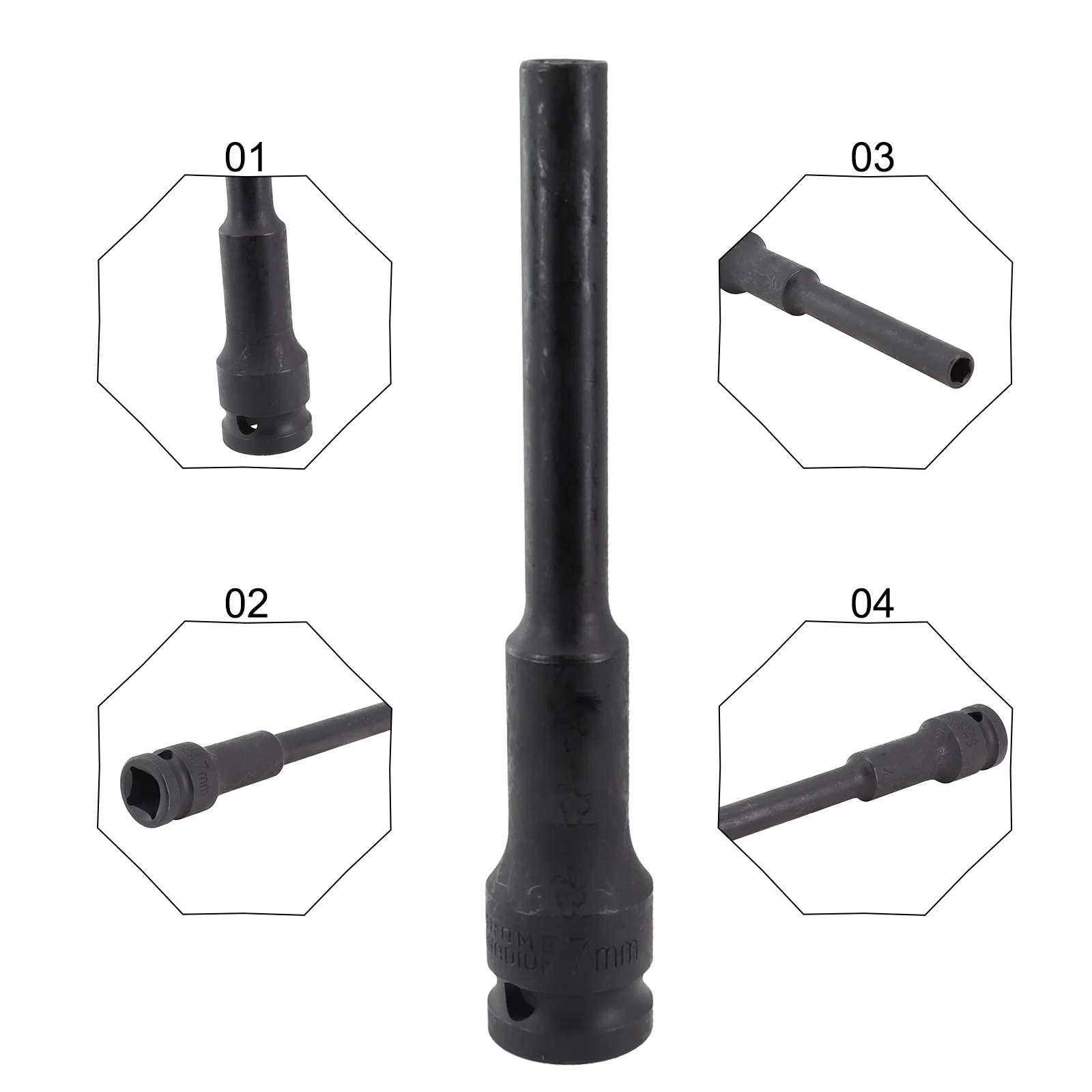 Professional Chrome Vanadium Steel 1/2 Impact Socket Wrench Kit with Hex Socket Head 8 24mm Adapter Spanner Converter
Professional Chrome Vanadium Steel 1/2 Impact Socket Wrench Kit with Hex Socket Head 8 24mm Adapter Spanner Converter