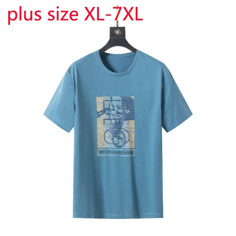 New Arrival Fashion Summer Men Round Neck Printed Short Sleeve Male Knitted Casual T Shirt Plus Size XL 2XL 3XL 4XL 5XL 6XL 7XL
New Arrival Fashion Summer Men Round Neck Printed Short Sleeve Male Knitted Casual T Shirt Plus Size XL 2XL 3XL 4XL 5XL 6XL 7XL