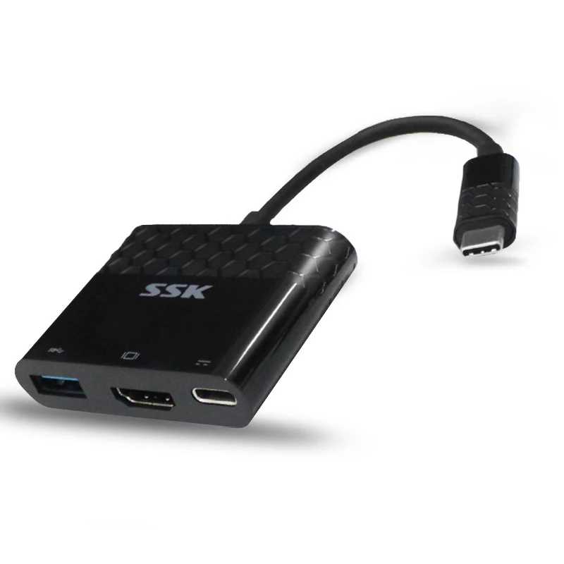 Многофункциональный концентратор SSK с 3 портами типа C на Type C 4K HDMI-совместимый адаптер USB разветвитель типа C на телефон
Многофункциональный концентратор SSK с 3 портами типа C на Type C 4K HDMI-совместимый адаптер USB разветвитель типа C на телефон