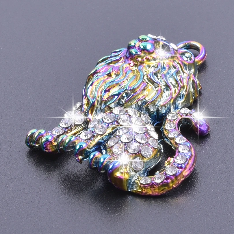 4Pcs Fashion Goth Charms Rhinestone Lion Pendant Accessory Necklace Earring Keychain Bulk DIY Craft Jewelry Making For Gift
4Pcs Fashion Goth Charms Rhinestone Lion Pendant Accessory Necklace Earring Keychain Bulk DIY Craft Jewelry Making For Gift