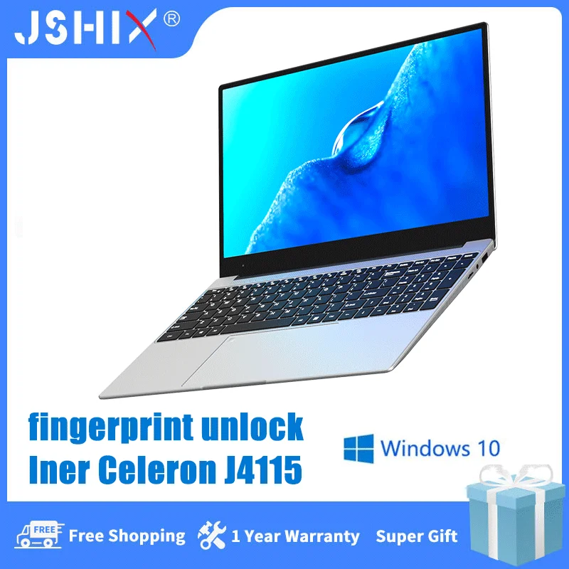 JSHIX 15.6 Inch Inter Celeron J4115 Cheap Laptop 6GB RAM 256GB 512GB SSD Bluetooth Business Office Ultra Thin Portable Notebook
JSHIX 15.6 Inch Inter Celeron J4115 Cheap Laptop 6GB RAM 256GB 512GB SSD Bluetooth Business Office Ultra Thin Portable Notebook