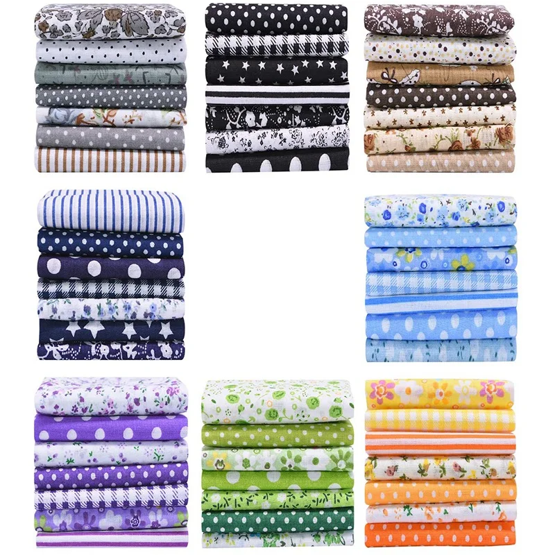 56PCS Printed Floral Assorted Cotton Craft Fabric Bundle Quilting Squares Patchwork For DIY Sewing Stitching 25Cm
56PCS Printed Floral Assorted Cotton Craft Fabric Bundle Quilting Squares Patchwork For DIY Sewing Stitching 25Cm