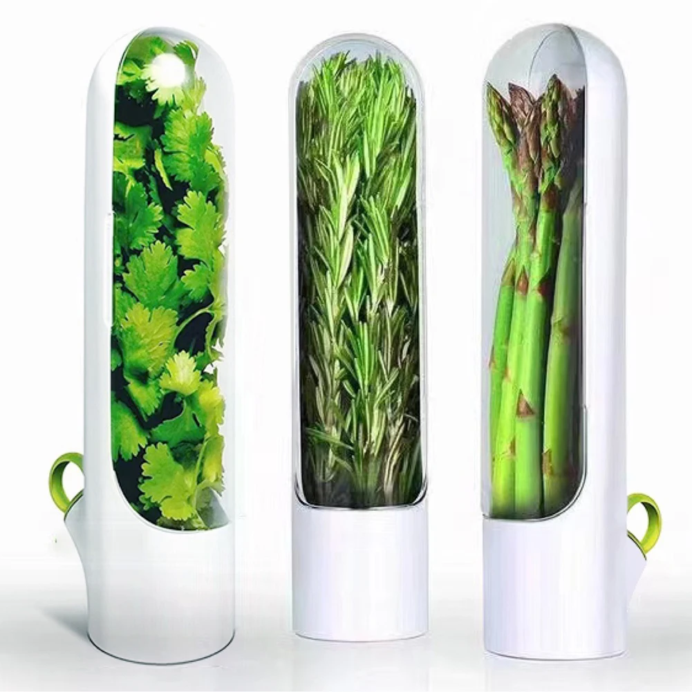 Herb Saver Airtight Herb Storage Container Keeper Keeps Greens Fresh Cup Pod Preservation Bottle
Herb Saver Airtight Herb Storage Container Keeper Keeps Greens Fresh Cup Pod Preservation Bottle
