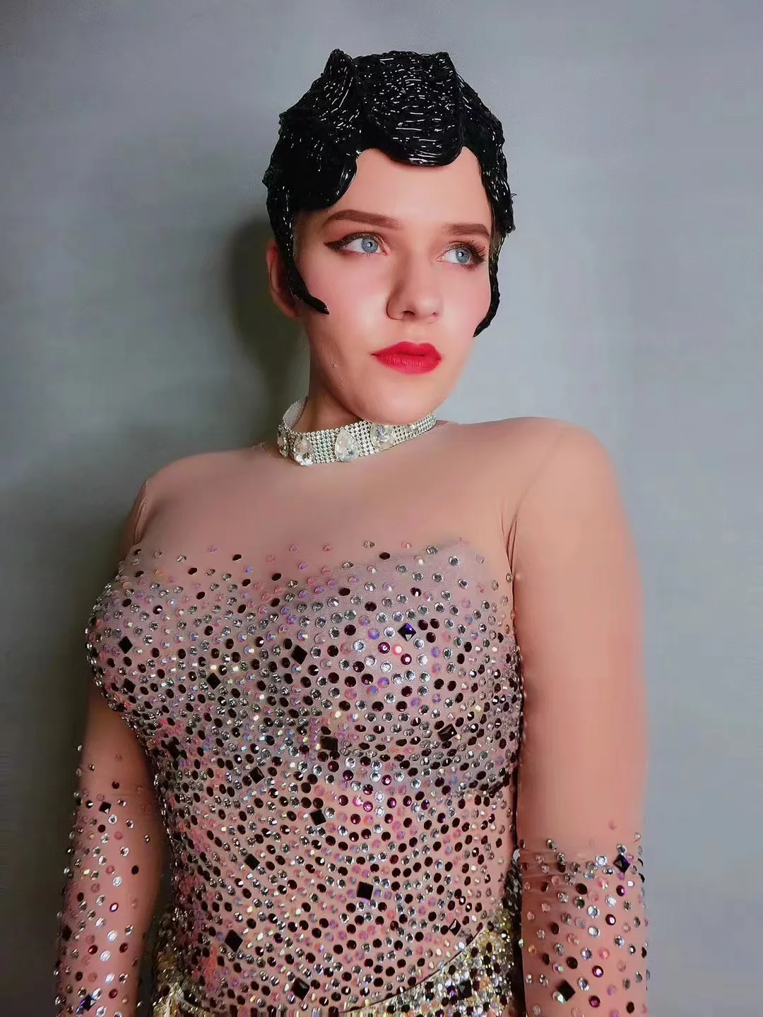 SexyNudeSkinCrystalsJumpsuitsWomenStretchSkinnyStageBodysuitsPole DancingCatsuitNightclubDJDSCostumePerformance
SexyNudeSkinCrystalsJumpsuitsWomenStretchSkinnyStageBodysuitsPole DancingCatsuitNightclubDJDSCostumePerformance