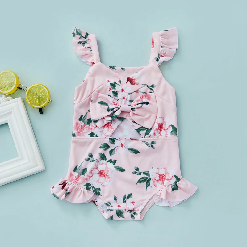 Summer Newest Arrival Children Girls Swimwear Cut Out Chest Bow Decor Floral Pattern Sleeveless Bathing Suit Swimwears
Summer Newest Arrival Children Girls Swimwear Cut Out Chest Bow Decor Floral Pattern Sleeveless Bathing Suit Swimwears