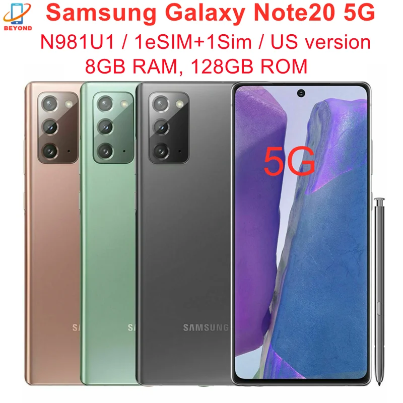 Оригинальный разблокированный сотовый телефон Samsung Galaxy Note20 Note 20 5G N981U1, 6,7 дюйма, 8 ГБ ОЗУ, 128 ГБ Восьмиядерный процессор Snapdragon 865 + NFC
Оригинальный разблокированный сотовый телефон Samsung Galaxy Note20 Note 20 5G N981U1, 6,7 дюйма, 8 ГБ ОЗУ, 128 ГБ Восьмиядерный процессор Snapdragon 865 + NFC