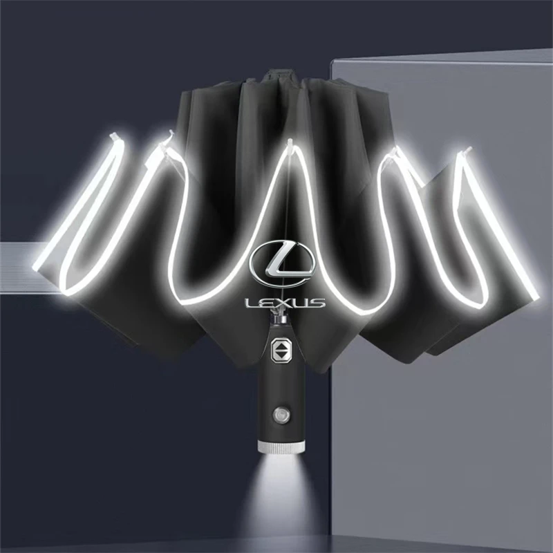 Automatic Reflective Stripe Reverse Led Light Umbrella for Lexus GS300 IS250 CT200H NX300 NX200t ES250 ES200 ES300 GS350
Automatic Reflective Stripe Reverse Led Light Umbrella for Lexus GS300 IS250 CT200H NX300 NX200t ES250 ES200 ES300 GS350
