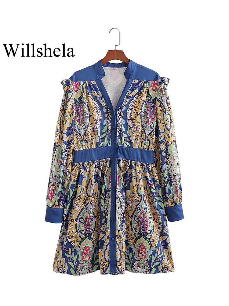 Willshela женское модное мини-платье с принтом винтажные однобортные женские шикарные платья с длинным рукавом
Willshela женское модное мини-платье с принтом винтажные однобортные женские шикарные платья с длинным рукавом