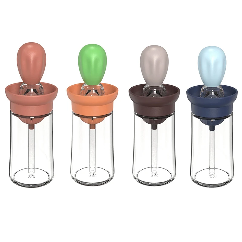 multi-function Oil Sauce Spice Bottle Oil Dispenser With Silicone Brush For Cooking Baking Bbq Seasoning Home Kitchen Oil Can
multi-function Oil Sauce Spice Bottle Oil Dispenser With Silicone Brush For Cooking Baking Bbq Seasoning Home Kitchen Oil Can