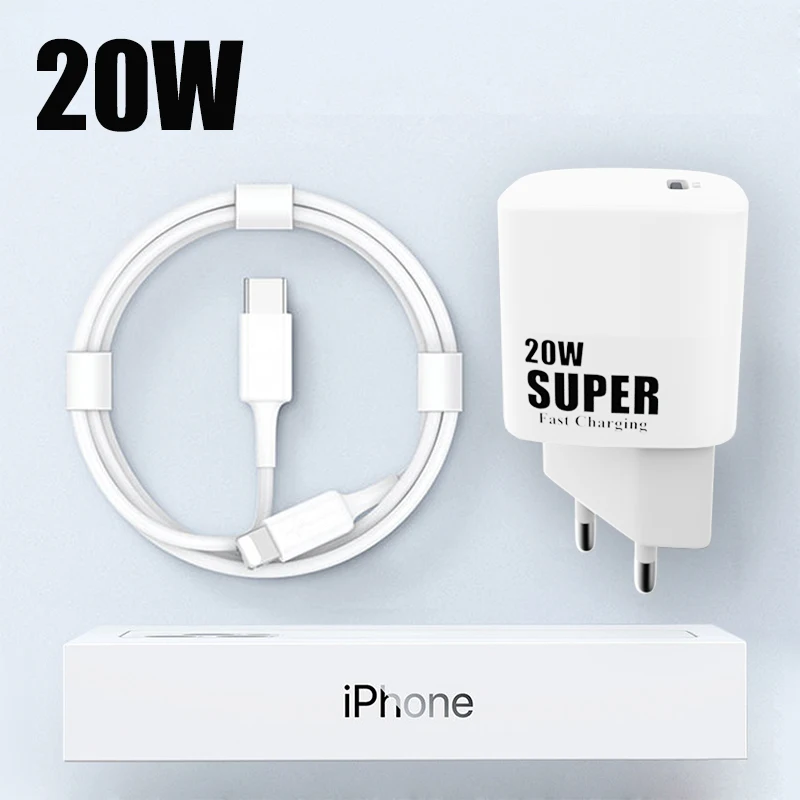 Оригинальное зарядное устройство 20 Вт USB Тип C настенный адаптер Быстрая зарядка для iPhone 14 13 12 Pro Max 11 Mini 8 Plus Samsung S22 Ultra телефон
Оригинальное зарядное устройство 20 Вт USB Тип C настенный адаптер Быстрая зарядка для iPhone 14 13 12 Pro Max 11 Mini 8 Plus Samsung S22 Ultra телефон