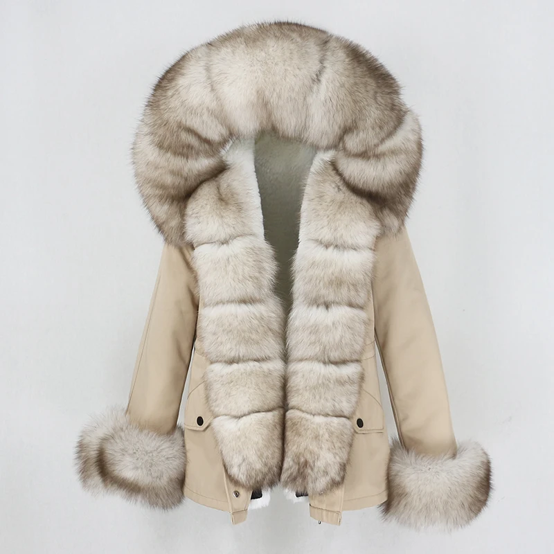 OFTBUY New 2023 Waterproof Short Parka Winter Jacket Women Real Fur Coat Natural Fox Fur Collar Hood Warm Streetwear Detachable
OFTBUY New 2023 Waterproof Short Parka Winter Jacket Women Real Fur Coat Natural Fox Fur Collar Hood Warm Streetwear Detachable