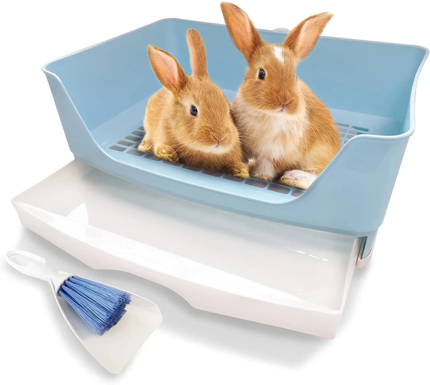 Large Rabbit Litter Box Set Round Corner Toilet Bedpan with Drawer Easy To Clean for Adult Hamster/Guinea Pig/Ferret/Bunny
Large Rabbit Litter Box Set Round Corner Toilet Bedpan with Drawer Easy To Clean for Adult Hamster/Guinea Pig/Ferret/Bunny