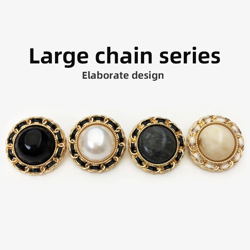 6pcs 15-25mm Pearl Metal Clothing Buttons For Craft DIY Sewing Handmade Decoration Accessories Flower-Shaped Women Shirt Buckle
6pcs 15-25mm Pearl Metal Clothing Buttons For Craft DIY Sewing Handmade Decoration Accessories Flower-Shaped Women Shirt Buckle