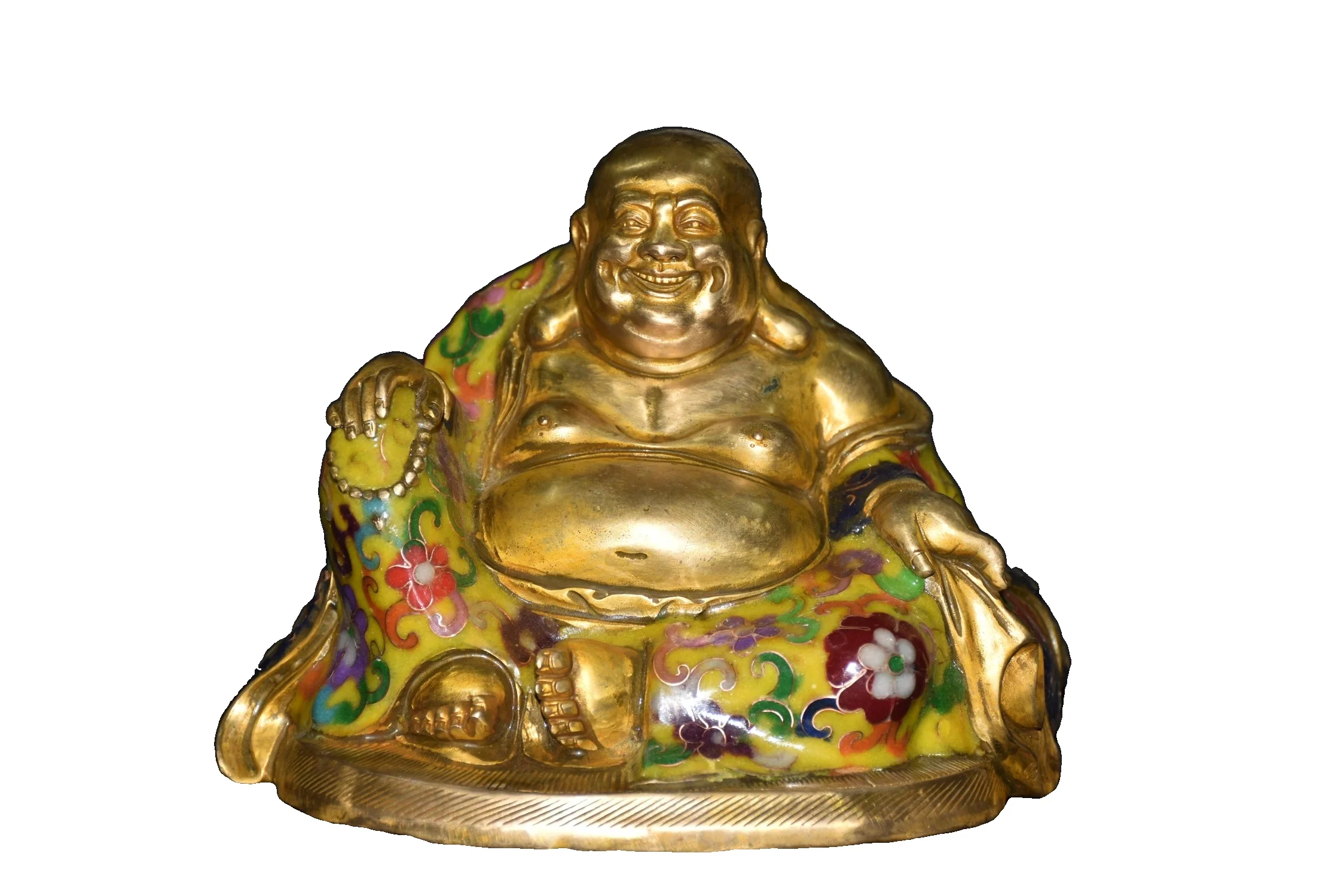 LAOJUNLU Pure медная перегородчатая эмаль филигранная Копилка Будды из бисера, копилка Будды Maitreya в традиционном китайском стиле
LAOJUNLU Pure медная перегородчатая эмаль филигранная Копилка Будды из бисера, копилка Будды Maitreya в традиционном китайском стиле