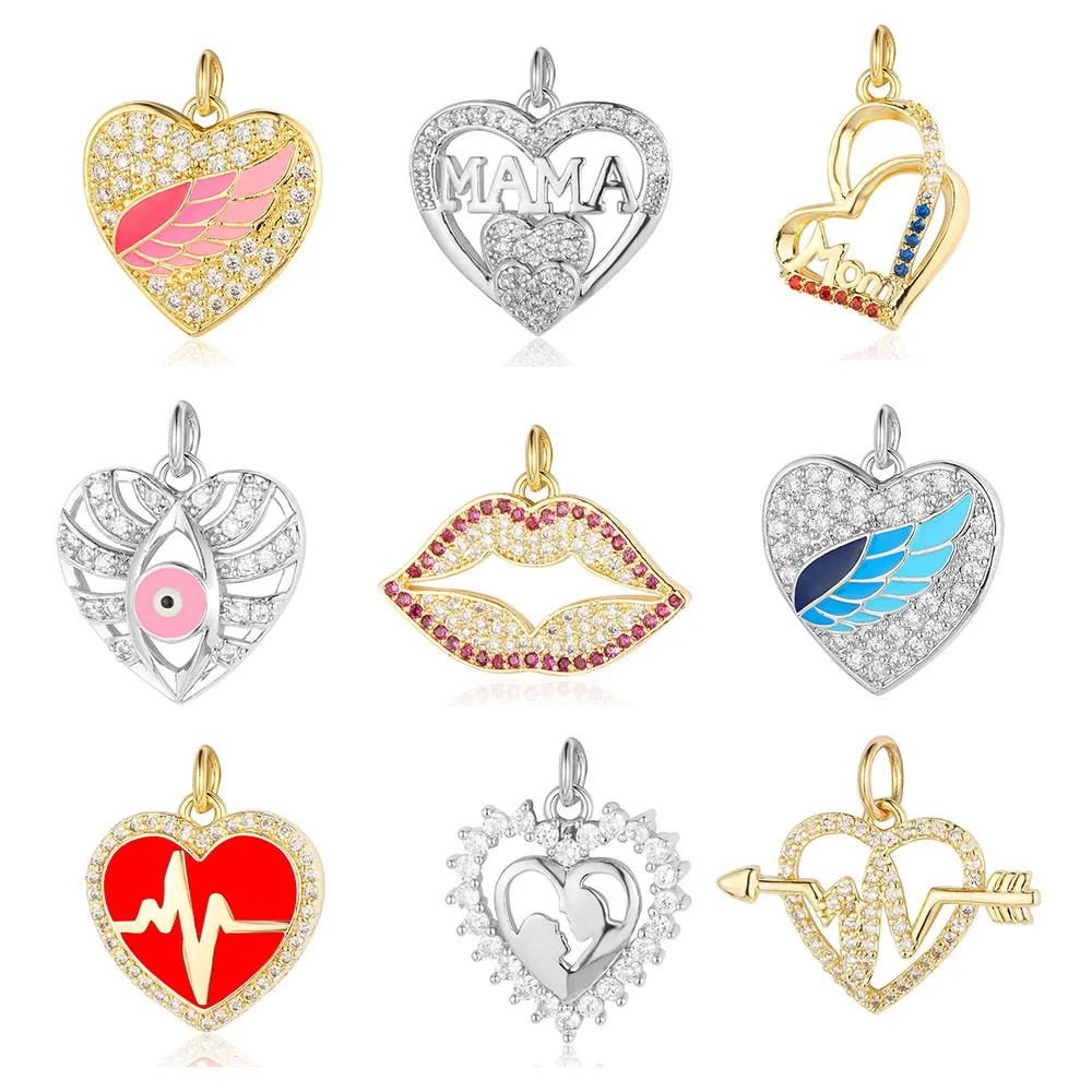 3 шт./партия, медные Подвески с фианитами
3 шт./партия, медные Подвески с фианитами