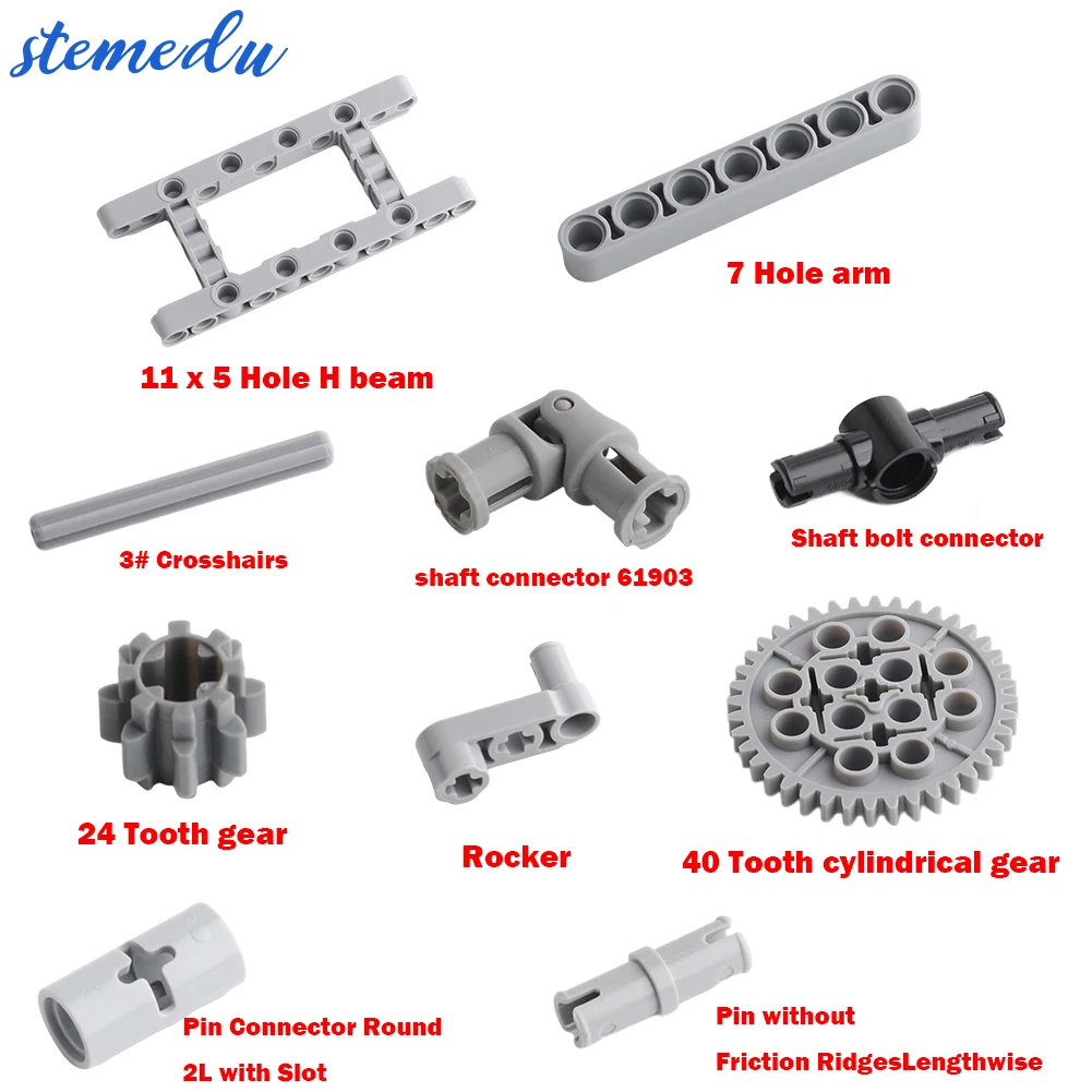 10 PCS/lot Building Blocks Technicalalal DIY Parts Moc Gear Compatible Assembles Particles Educational Toys for Children
10 PCS/lot Building Blocks Technicalalal DIY Parts Moc Gear Compatible Assembles Particles Educational Toys for Children