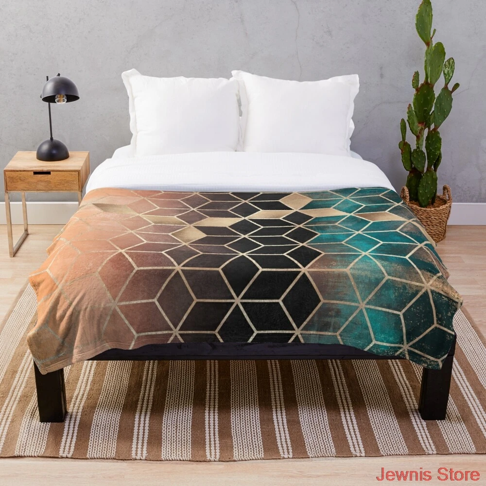 Ombre Dream Cubes Throw Blanket Plush Throw Fleece Blanket Throw for Boys BedSpread Sofa Bedroon Décor
Ombre Dream Cubes Throw Blanket Plush Throw Fleece Blanket Throw for Boys BedSpread Sofa Bedroon Décor