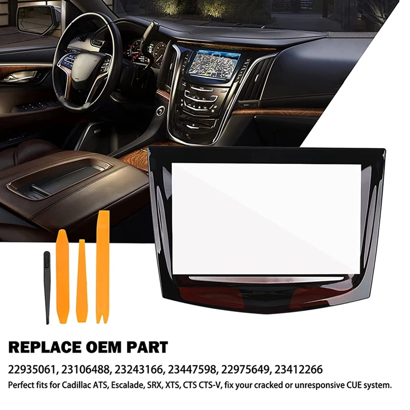 Touch Screen Display For Cadillac Escalade ATS SRX XTS GTS CUE 2013-2017 Screen 22935061
Touch Screen Display For Cadillac Escalade ATS SRX XTS GTS CUE 2013-2017 Screen 22935061