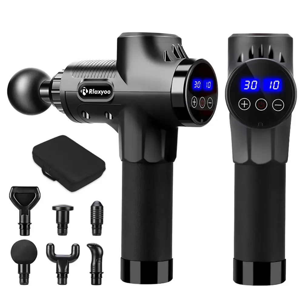 High frequency Massage Gun Muscle Relax Body Relaxation Electric Massager with Portable Bag Therapy Gun for fitness
High frequency Massage Gun Muscle Relax Body Relaxation Electric Massager with Portable Bag Therapy Gun for fitness