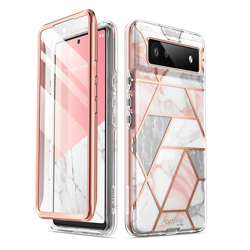 For Google Pixel 6A Case (2022 Release) I-BLASON Cosmo Slim Full-Body Stylish Protective Case With Built-in Screen Protector
For Google Pixel 6A Case (2022 Release) I-BLASON Cosmo Slim Full-Body Stylish Protective Case With Built-in Screen Protector