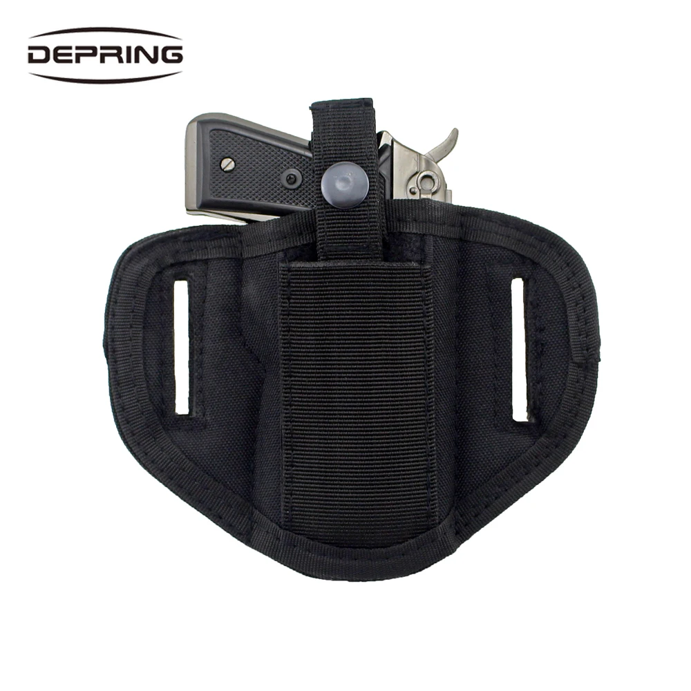 6 Position Ambidextrous Concealment Belt Handgun Holster for Compact Subcompact Handguns
6 Position Ambidextrous Concealment Belt Handgun Holster for Compact Subcompact Handguns