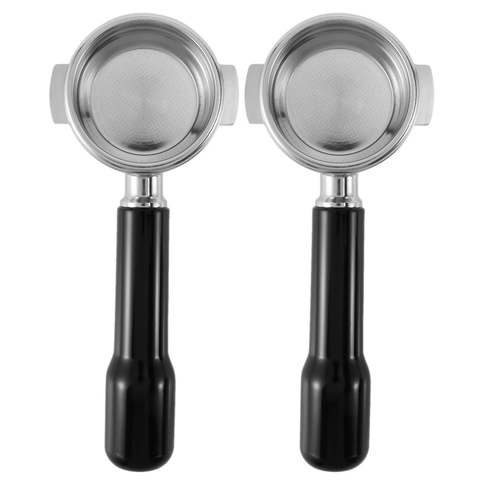 2X 58MM Stainless Steel Coffee Machine Bottomless Filter Holder Portafilter for Rocket/ Expobar Double Mouth/ FAEMA
2X 58MM Stainless Steel Coffee Machine Bottomless Filter Holder Portafilter for Rocket/ Expobar Double Mouth/ FAEMA