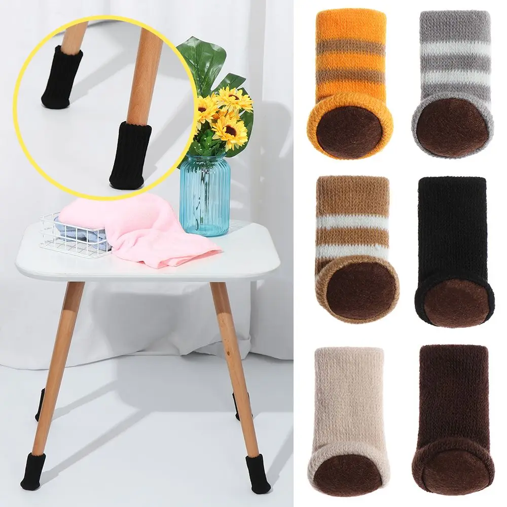 High Elastic Non-Slip Knitted Furniture Protectors Covers Chair Foot Cover Table Legs Socks Floor Protection Pads
High Elastic Non-Slip Knitted Furniture Protectors Covers Chair Foot Cover Table Legs Socks Floor Protection Pads