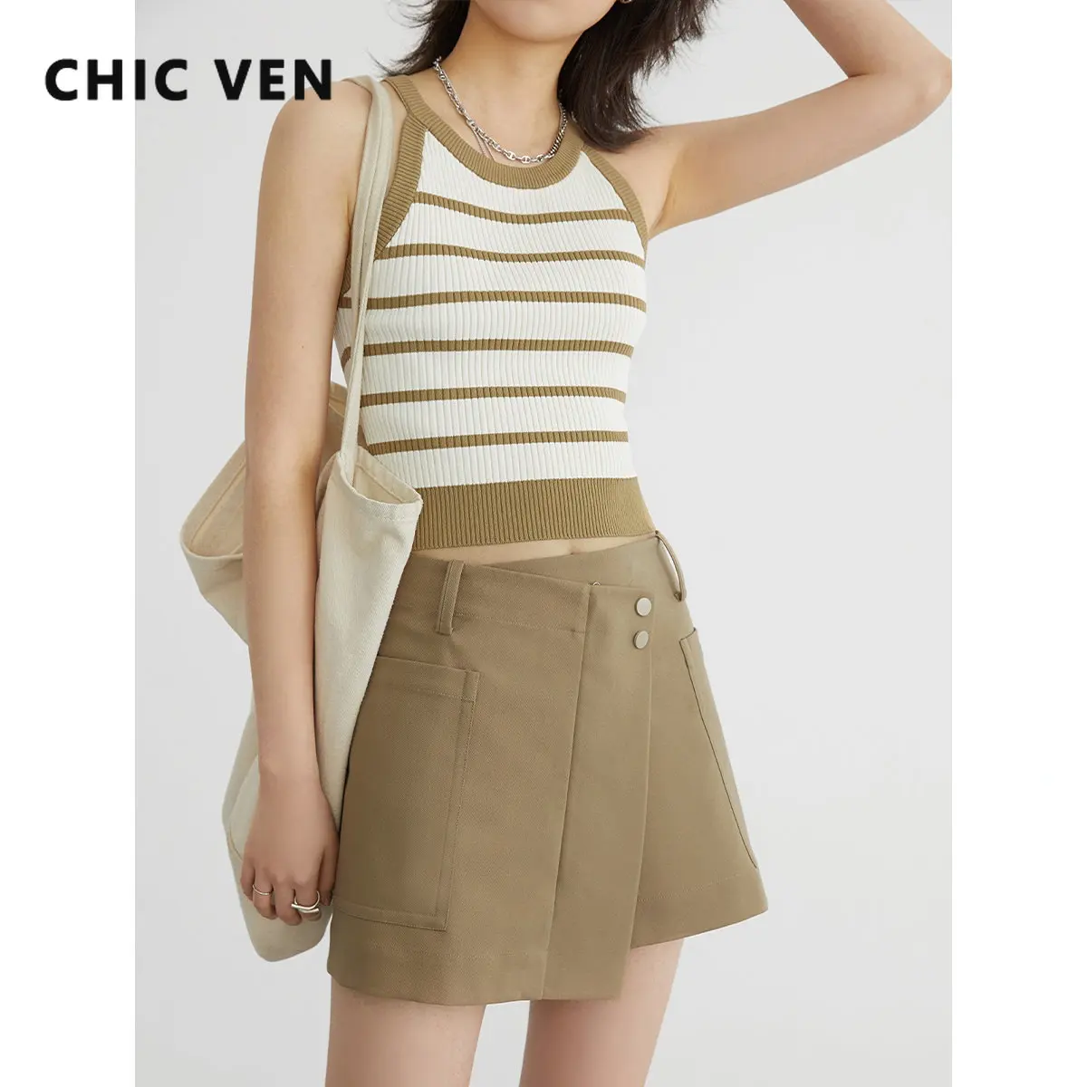 CHIC VEN New Women's Irregular Skirt Solid Simple A-line Female Skirts Trendy Clothes Office Ladies Fashion Spring Summer 2023
CHIC VEN New Women's Irregular Skirt Solid Simple A-line Female Skirts Trendy Clothes Office Ladies Fashion Spring Summer 2023