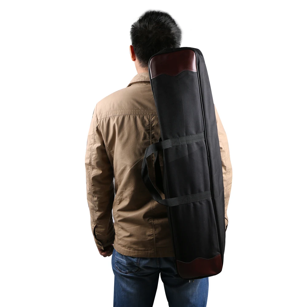 Toparchery New Recurve Bow Bag Waterproof and Durable Black Canvas Bow Bag for Shooting Hunting Accessories
Toparchery New Recurve Bow Bag Waterproof and Durable Black Canvas Bow Bag for Shooting Hunting Accessories