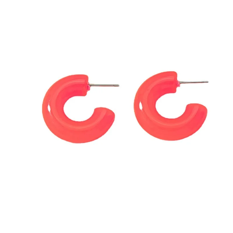 Ins Trendy Candy Coral Red Acrylic Acetic Acid Summer Beach Piercing Hoop Earrings Korean Fashion Women Party Jewelry
Ins Trendy Candy Coral Red Acrylic Acetic Acid Summer Beach Piercing Hoop Earrings Korean Fashion Women Party Jewelry