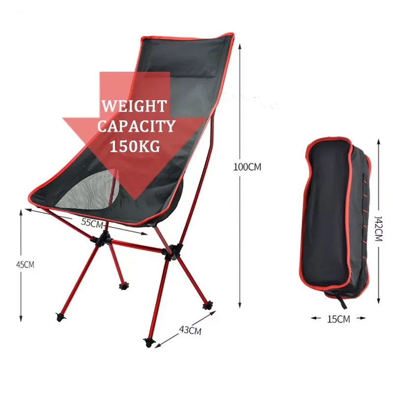 2023NEW Outdoor Camping Chairs Folding Moon Chair Portable Extended Hiking Seat Beach Fishing Chair Ultralight Garden Picnic Fur
2023NEW Outdoor Camping Chairs Folding Moon Chair Portable Extended Hiking Seat Beach Fishing Chair Ultralight Garden Picnic Fur