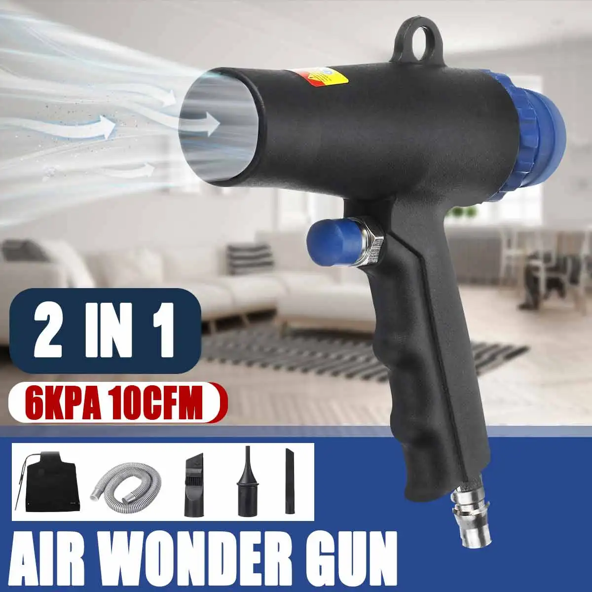 2in1 High Pressure Air Duster Compressor Car Vacuum CleanerBlow Suction Guns Pistol Type Wonder Guns Kit Pneumatic Cleaning Tool
2in1 High Pressure Air Duster Compressor Car Vacuum CleanerBlow Suction Guns Pistol Type Wonder Guns Kit Pneumatic Cleaning Tool